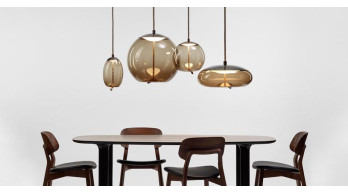 La grande tendance de l'éclairage en verre