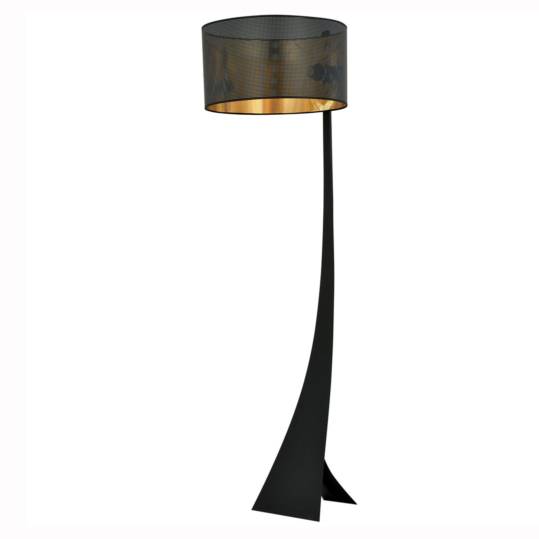 Lampadaires pour chambre ESTRELLA Noir, H157cm EMIBIG-Lampadaire-Métal, Tissus