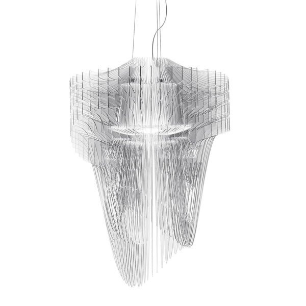 De luxe ARIA Transparent SLAMP-Suspension-Cristlafex/Lentiflex, Polycarbonate