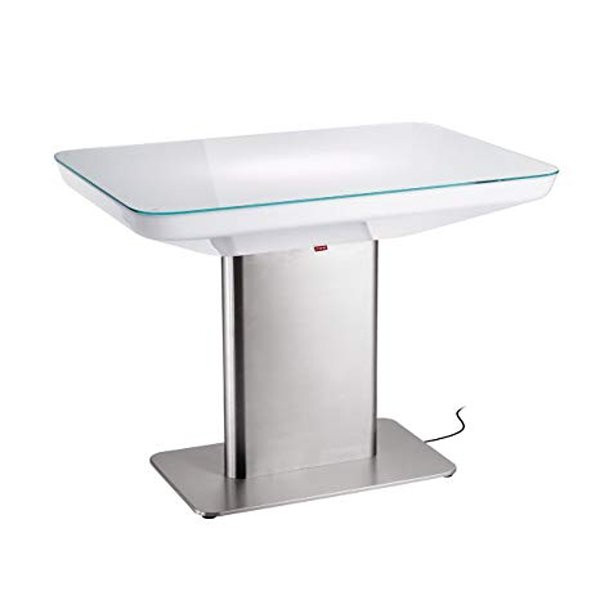Mobilier Lumineux STUDIO 75, H75cm MOREE-Table lumineuse-Aluminium, Verre Securit®