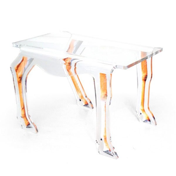 Nos Idées cadeaux ANTILOPE Transparent, H42cm ACRILA-Table basse-Plexiglas®
