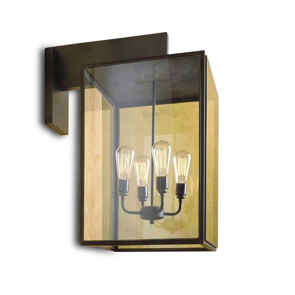 Luminaires de luxe extérieur ILFORD LARGE WALL, H73.7cm NAUTIC-Applique -Bronze