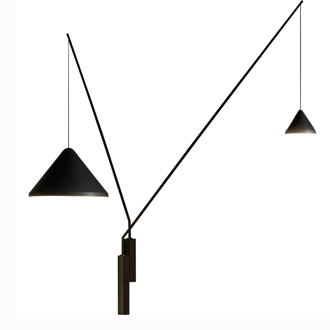 Luminaires salon design NORTH, H175cm VIBIA-Applique-Aluminium