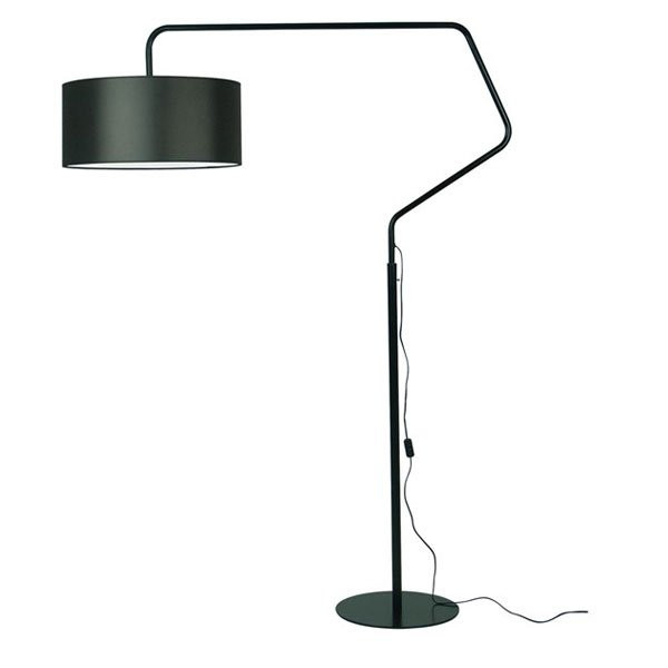 lampadaires pour salon ANTON, H184cm LUZ EVA-Lampadaire-Métal, Tissus