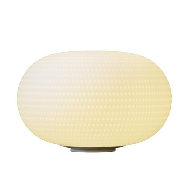 Lampes table design BIANCA Blanc FONTANA ARTE-Lampe à poser-Verre soufflé