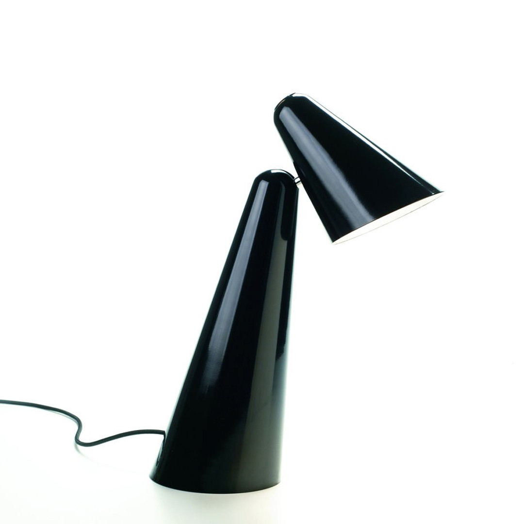 Lampes à poser noires DON CAMILLO, H55cm FORMAGENDA-Lampe de table-Aluminium