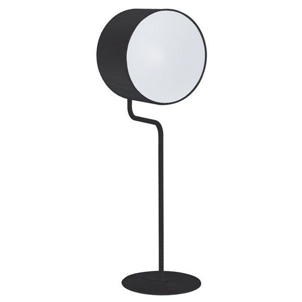 Lampes à poser noires NOTTE, H70cm LUZ EVA-Lampe de table-Métal, Tissus