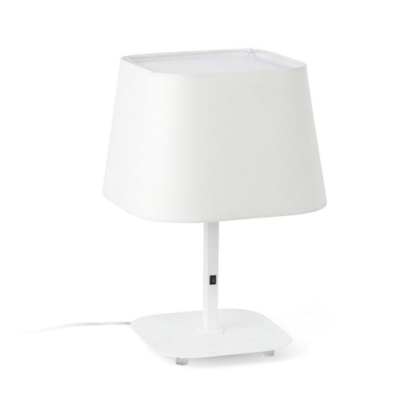 Luminaires chambre design SWEET, H40cm FARO-Lampe à poser-Métal, Tissus