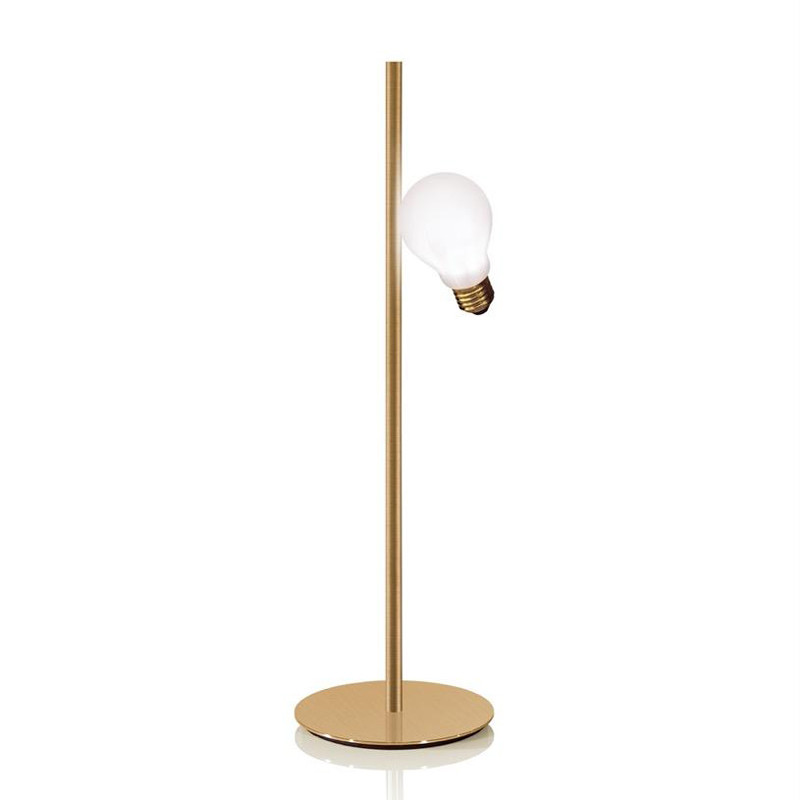 Lampes à poser industrielles IDEA Laiton, H45.5cm SLAMP-Lampe de table-Laiton