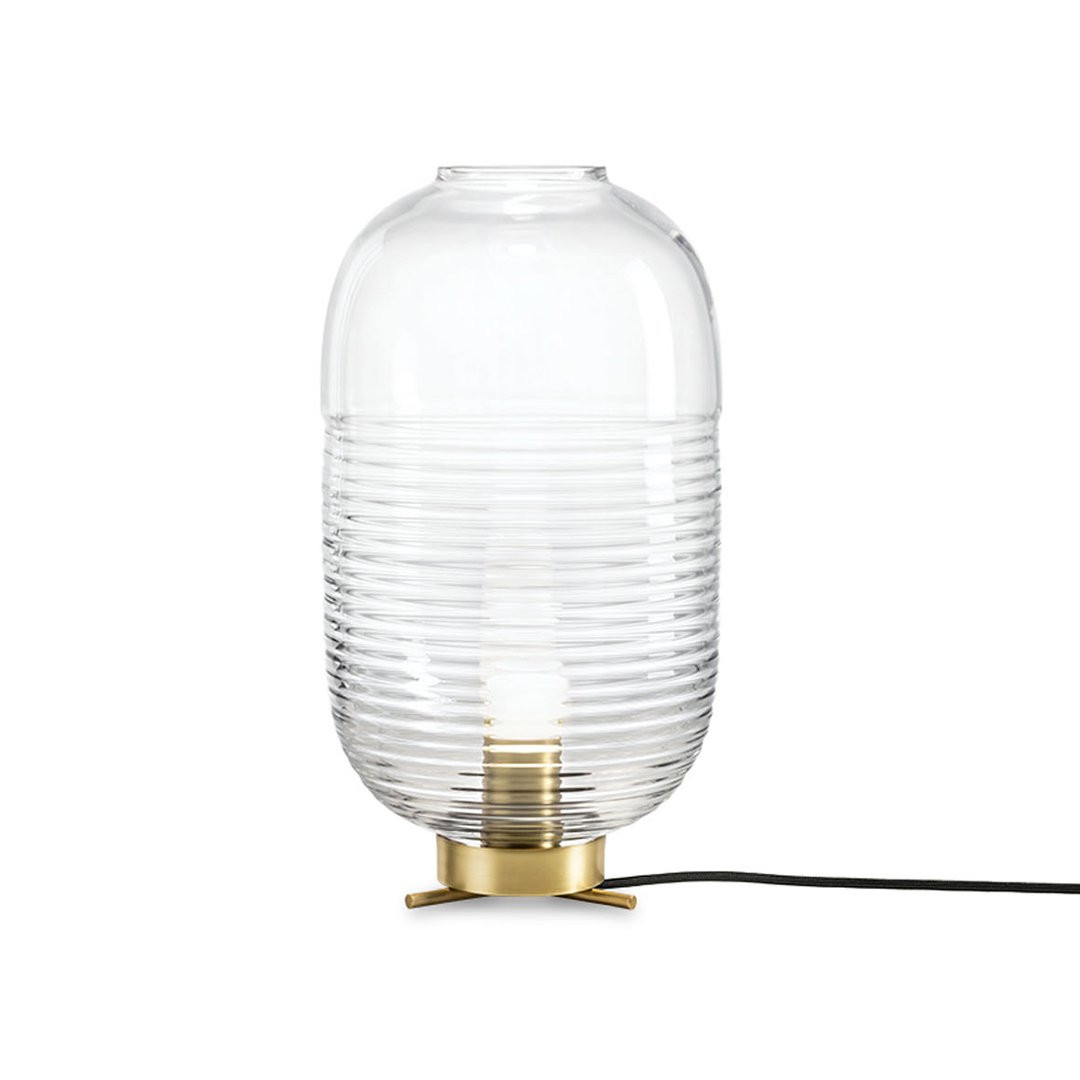 Luminaires chambre design LANTERN, H41.5cm BOMMA-Lampe à poser-Verre soufflé