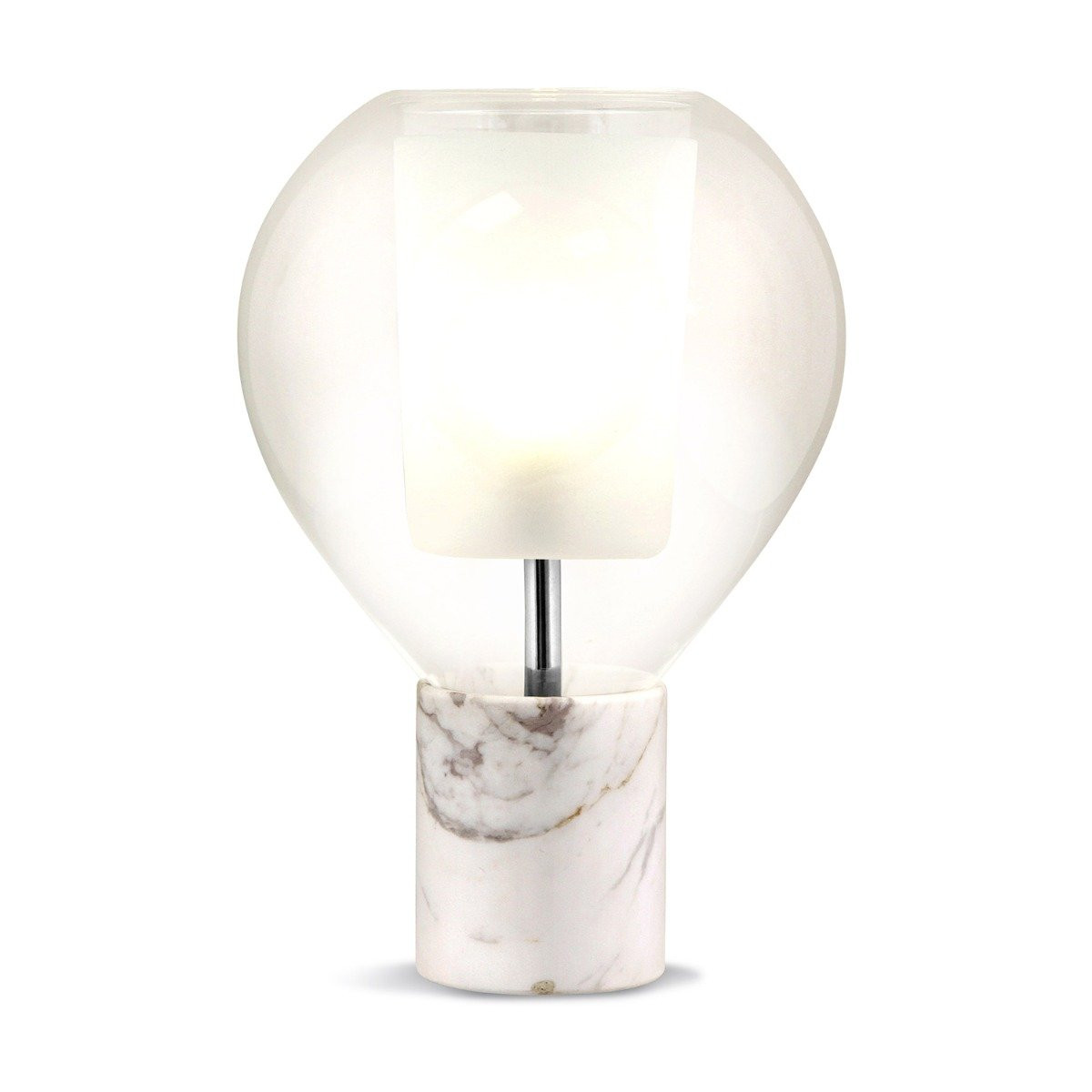 Luminaires chambre design CIRCE, H30cm CONCEPT VERRE-Lampe de table-Verre soufflé