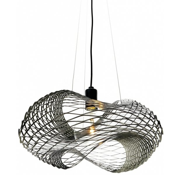 Luminaires salon design NET, Ø50cm ZAVA Luce-Suspension-Fer