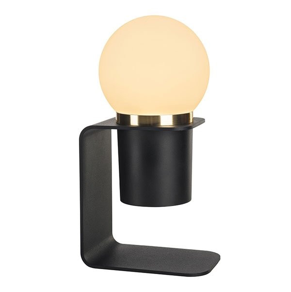 Lampes à poser noires TONILA, H22.3cm SLV-Lampe à poser-Aluminium, Plastique