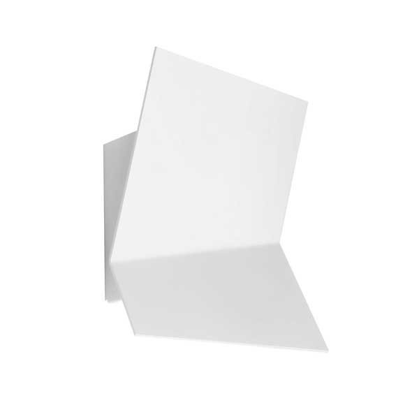 Luminaires entrée PIU Blanc, H25.1cm ESTILUZ Design-Applique-Métal