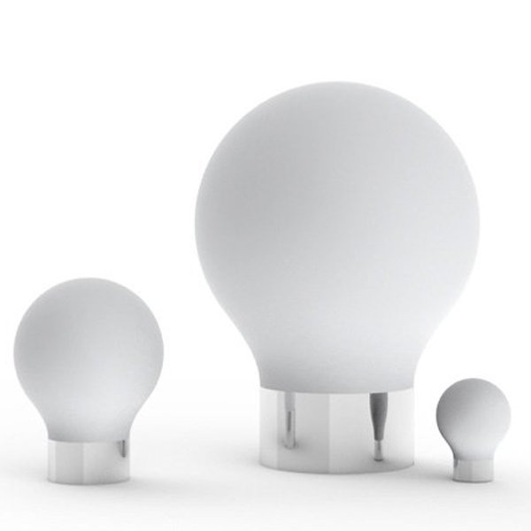 Pots THE SECOND LIGHT, Blanc VONDOM-Lampe à poser-Polyéthylène