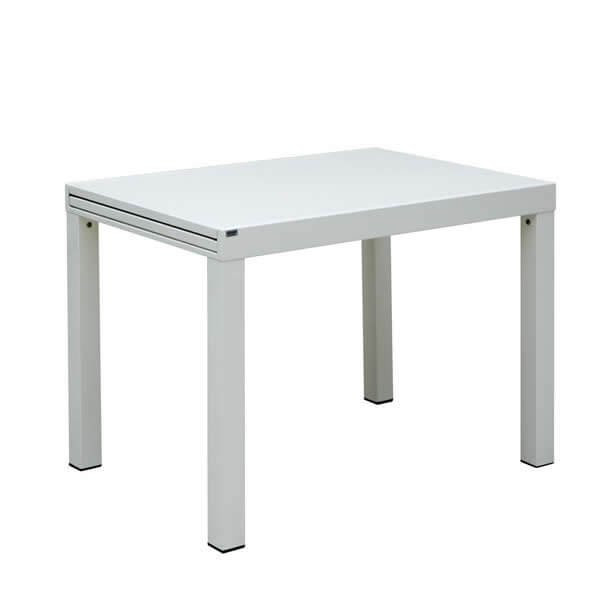 Tables SOFY Blanc mat, H75cm VERMOBIL-Table extensible
-Acier