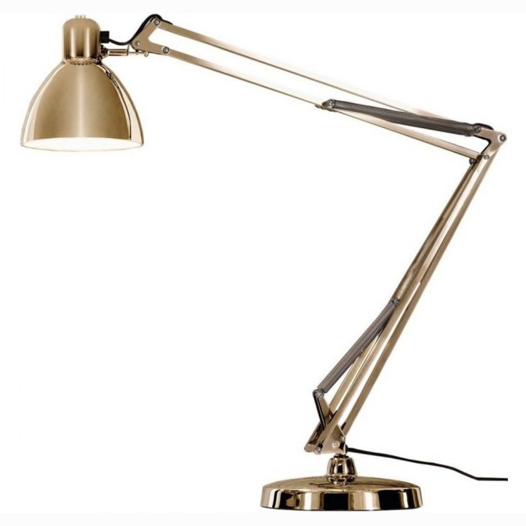 Luminaires chambre design NASKA LED, H50cm FONTANA ARTE-Lampe de bureau-Métal, Verre