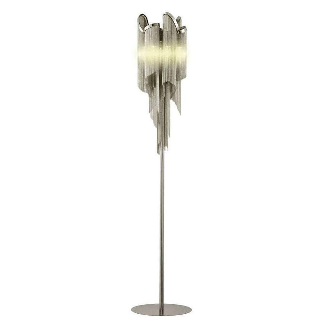 Luminaires chambre design STREAM, H175cm TERZANI-Lampadaire-Métal