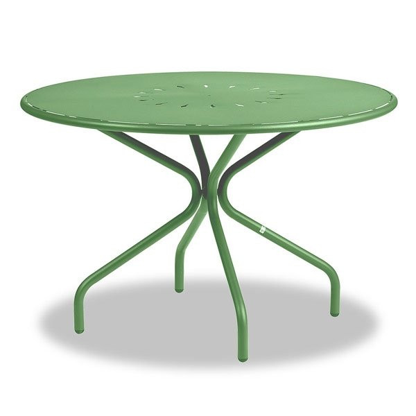 Tables GENF Vert, H75cm VERMOBIL-Table-Acier