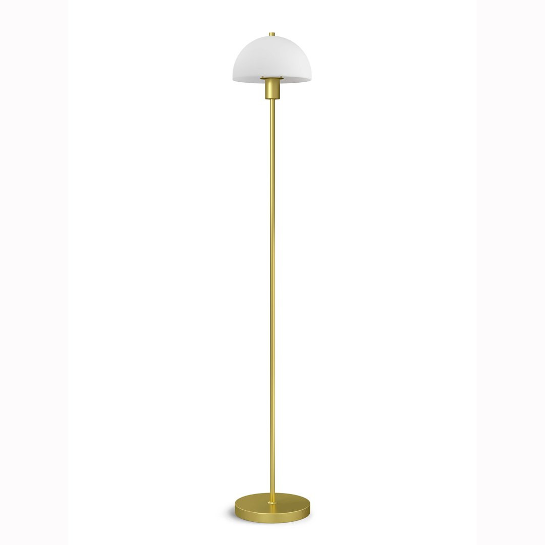 lampadaires pour salon VIENDA, H125cm HERSTAL-Lampadaire-Métal, Verre