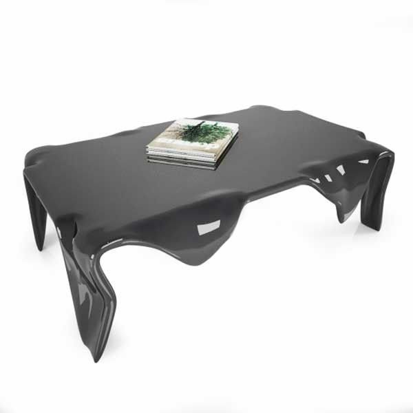 Tables basses QUADRO Noir, H30cm ZAD-Table basse-Adamantx