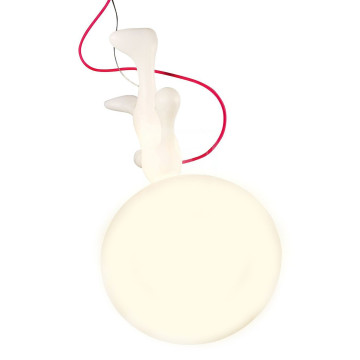 SPACEWALKER JR Blanc, H42cm