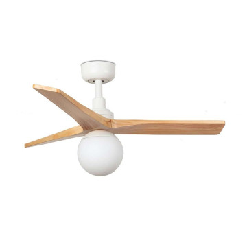 KLIM S Télécommande blanc/pino, Ø92cm