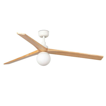 KLIM L Tuya blanc/chêne, Ø150cm