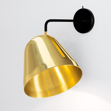 TILT WALL BRASS, Ø18CM