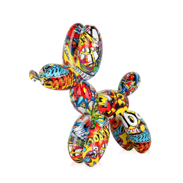 PETIT CHIEN Multicolore, H27cm