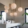 Luminaires salon design CAPO Blanc BELID