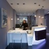 Luminaires salon design LED BOX, H135cm ALMALIGHT