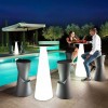 Tabouret design & lumineux - Tabouret de bar DOT, H75cm LYXO DESIGN