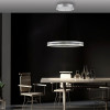 Luminaires salon design PURE LOOP Aluminium, Ø70cm NEUHAUS