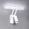 Luminaires chambre design TUB LED Blanc H19.6cm MILAN ILUMINACION