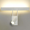 Luminaires chambre design TUB LED Blanc H19.6cm MILAN ILUMINACION