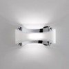 Luminaires entrée IONICA Verre blanc, H20cm SELENE