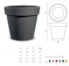 Décorations & Pots design EASY, Ø65cm LYXO DESIGN
