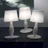 Lampes table design NORMA Blanc, H40cm KARMAN