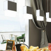Luminaires salon design LED BOX, H135cm 