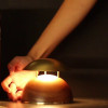 Lampes à poser sans fil BELL Bois, H12cm ALMALIGHT