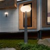 Luminaires de jardin design SOLAIRE HYBRIDE PEPITA Anthracite, H215cm NEW GARDEN