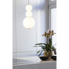 Luminaires salon design PEARLS D Blanc, H34cm FORMAGENDA