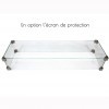 Table basse design & lumineuse GRANVILLE, L152cm ELEMENTI