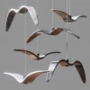 Luminaires chambre design NIGHT BIRDS, L61cm BROKIS