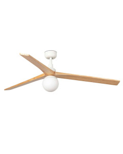 KLIM L T&eacute;l&eacute;commande blanc/ch&ecirc;ne, &Oslash;150cm