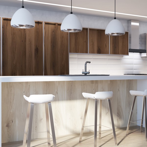 L'éclairage sous les meubles de cuisine : entre style et fonctionnalité